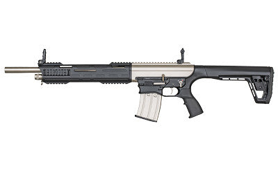 TOKAREV Semi-Auto 12ga AR Style Magazine Fed Shotgun, Nickel Finish