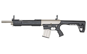 TOKAREV Semi-Auto 12ga AR Style Magazine Fed Shotgun, Nickel Finish