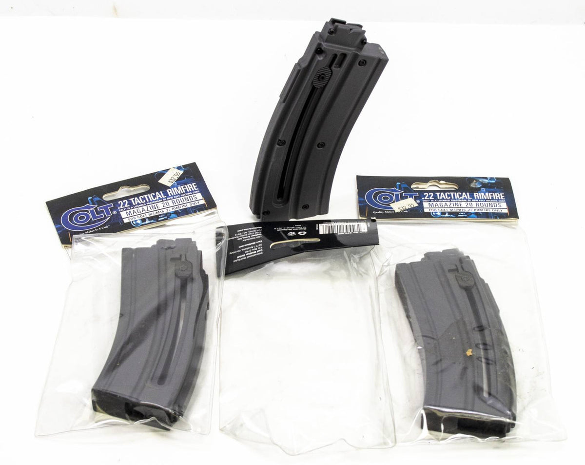 3 NEW COLT M4/M16 TACTICAL RIMFIRE 20RD MAGS