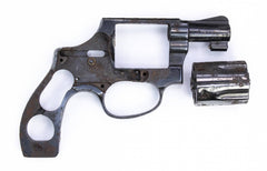 S&W 36 .38 SPECIAL 2" BARREL FIXED SIGHTS ROUND BUTT BLUED