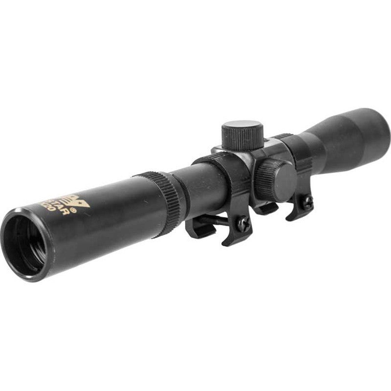 NcStar 4X20 Full Size Scope with Rings for .22 Rifles & Airguns