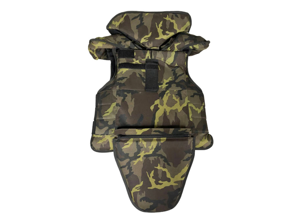 CZECH M95 CAMO FLAK VEST USED - LARGE