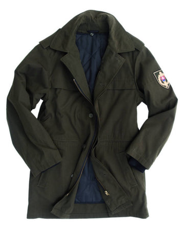 CZECH OD M98 PARKA W/LINER USED - XL