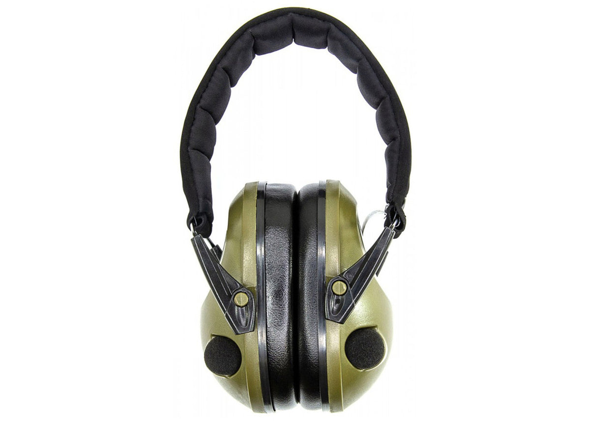 Padded Active Ear Electronic Defenders 85dB - Olive Drab Green