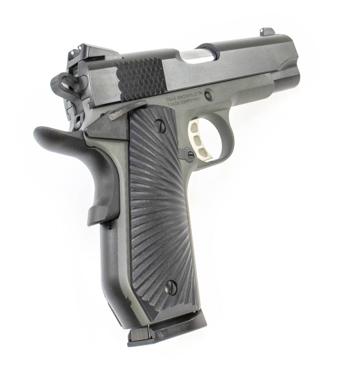 Tisas 1911 Carry Bobtail .45 ACP Pistol 4.25" 8+1 - Blue/Black, 4.25" Barrel, 8+1 Rounds