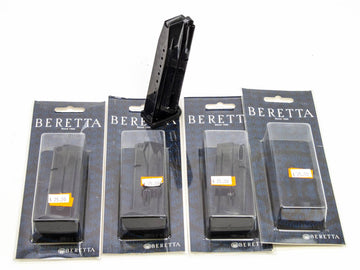 4 NEW BERETTA MPX4, 9MM 15RD MAGS