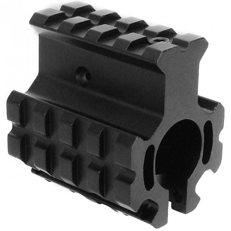 .750 High Profile Quad Rail Gas Block for AR-15