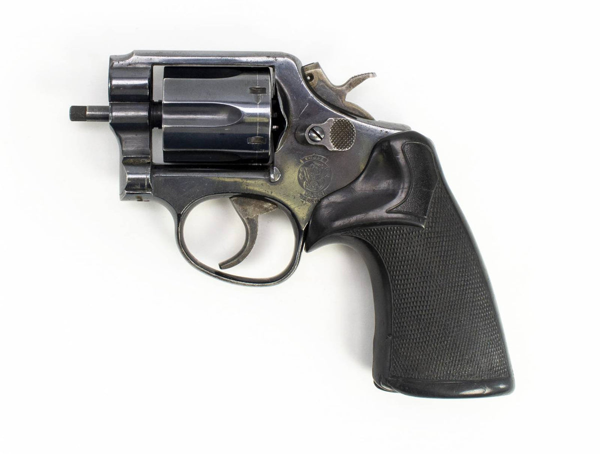 S&W Model10-7  38 SPECIAL REVOLVER Polymer Grip W/O BARREL- USED6843