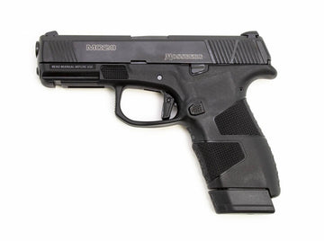 Mossberg 9mm Luger 15+1, 89012 MC-2 Compact 3.90 Matte Black Stainless Steel DLC Slide Black Polymer Grip