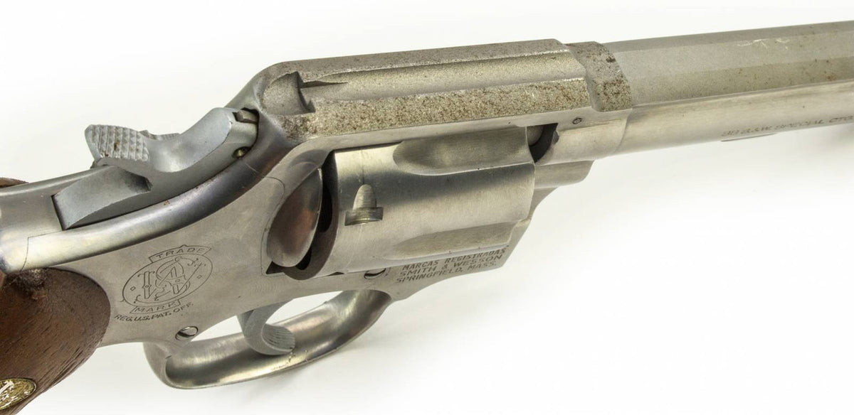 S&W Revolver 64-3, 38 Special 4 Barrel Stainless Steel