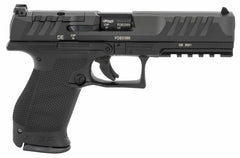 Walther Arms 2844222 PDP Compact Optic Ready 9mm Luger 5 15+1 Black Black Steel Slide Performance Duty Textured Black Polymer Grip