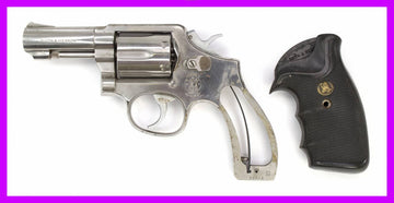 S&W 65-3 Revolver, .357 Magnum, 3" Heavy Barrel, Stainless Steel-