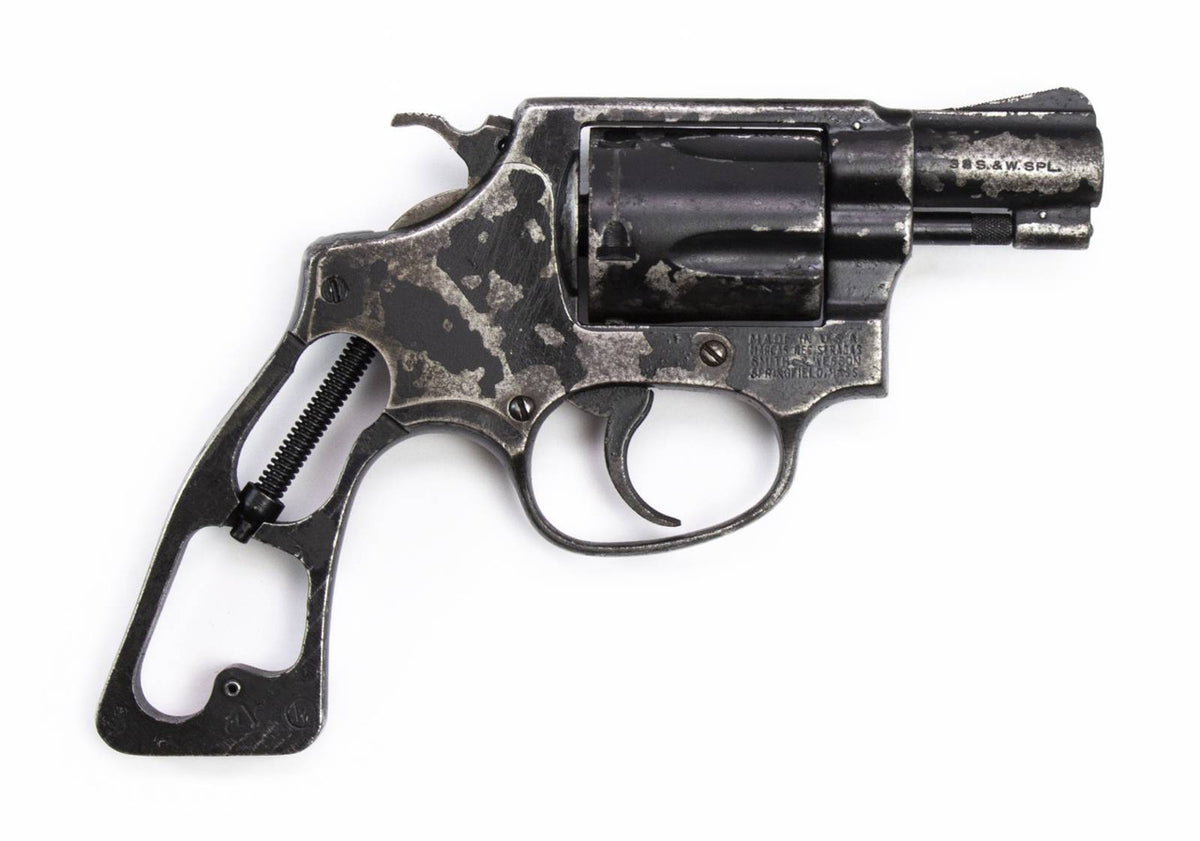 S&W 36, .38 Special 2" BARREL BLUED FIXED SIGHT SQUARE BUTT-