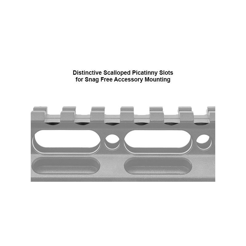 UTG Super Slim Picatinny Riser Mount, 0.83 Height, 13 Slots