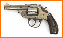 IVER JOHNSON TOPBREAK 38 S&W 3.25BARREL CHROME7277