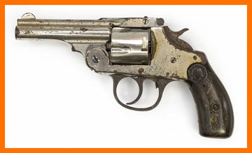 IVER JOHNSON TOPBREAK 38 S&W 3.25BARREL CHROME7277