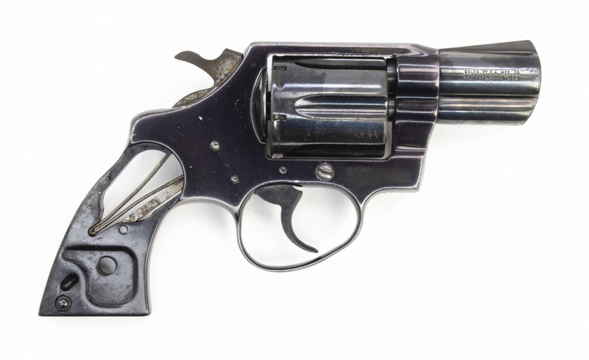 Colt Agent Revolver .38 Special 2 Barrel, Blue4535