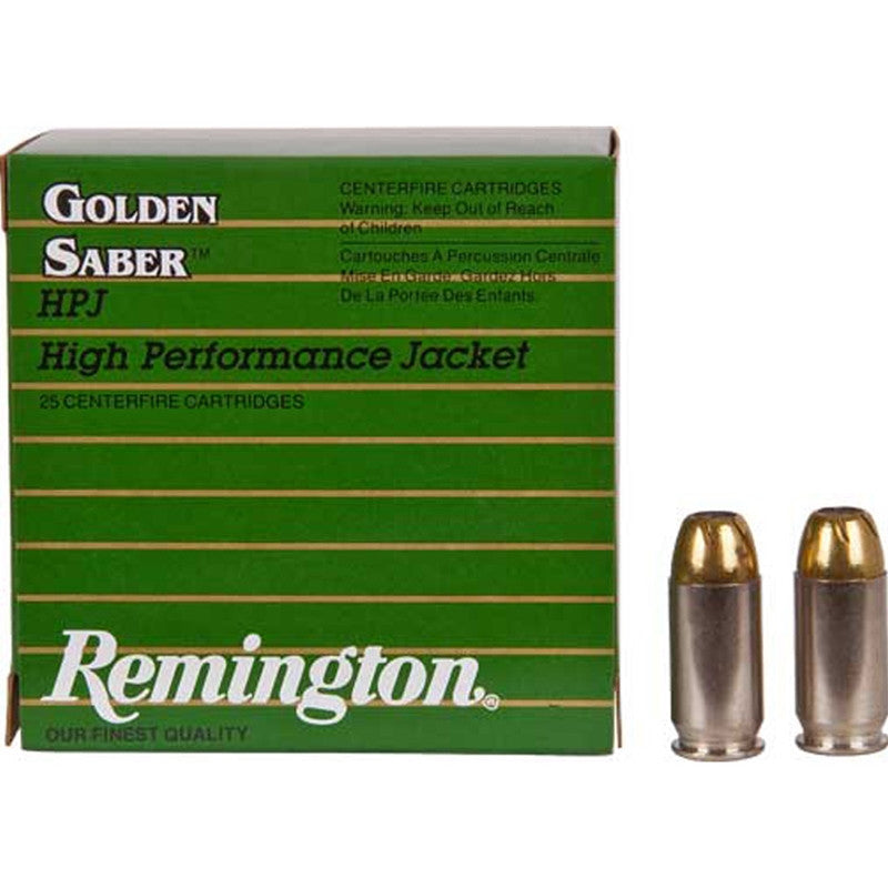 45ACP +P 185G BJHP GOLDEN SABER