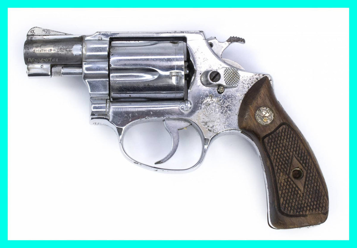 S&W Revolver 37, 38 Special 2 Barrel, Fixed Sights, Nickel9683