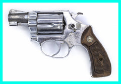 S&W Revolver 37, 38 Special 2 Barrel, Fixed Sights, Nickel9683