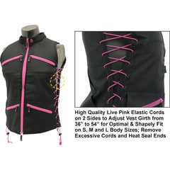 UTG True Huntress Female Black and Pink Sporting Vest