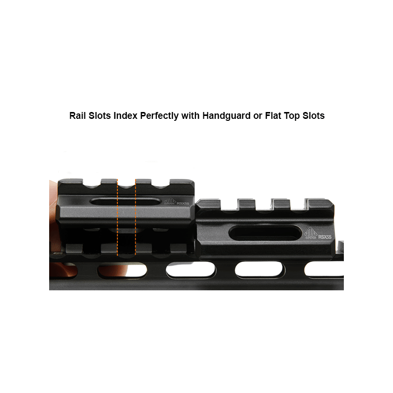 UTG Super Slim Picatinny Riser Mount, 0.50 Height, 3 Slots