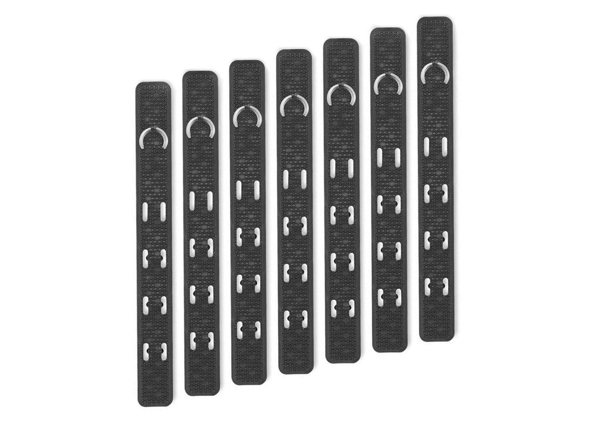 UTG LOW PRO 5.5 KM RAIL CVR 7PK BLK
