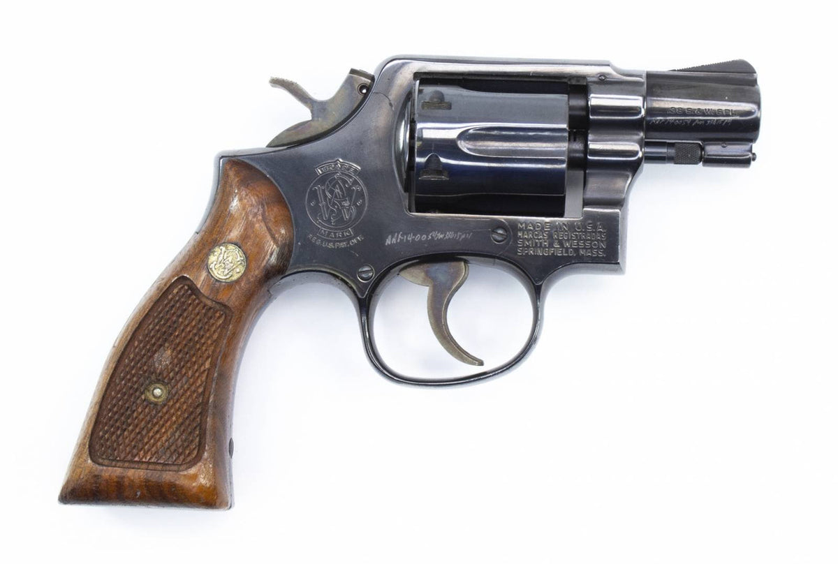 S&W 10-5 Revolver, .38 Special, 2 Barrel, Fixed Sight, Blued