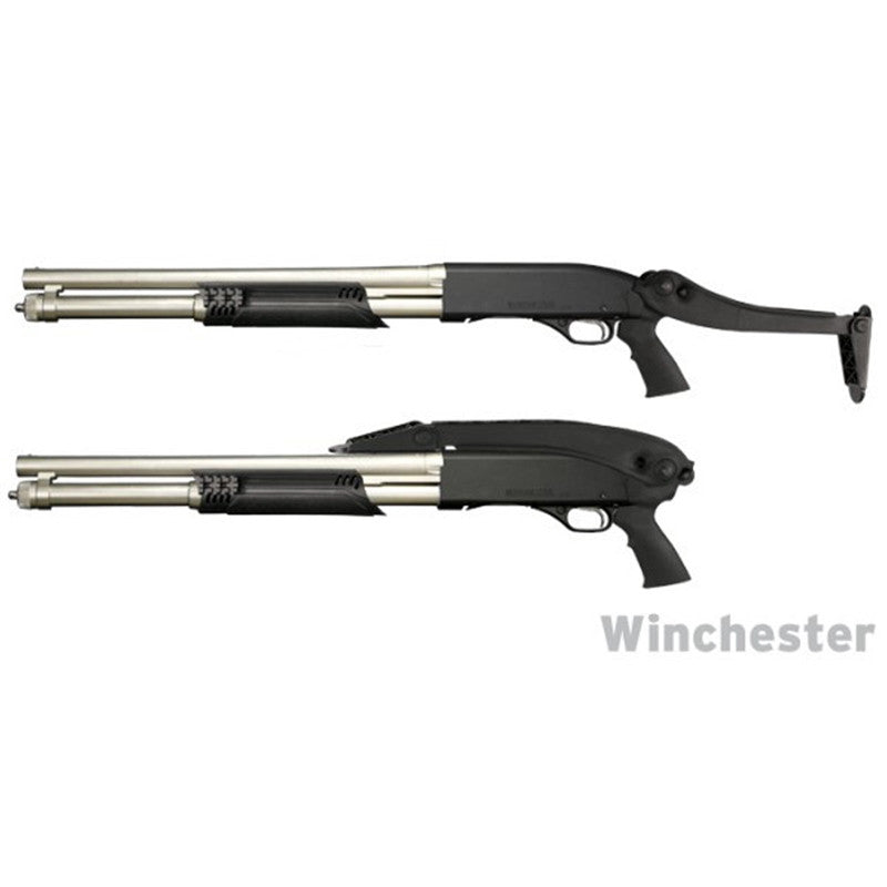 Advanced Technology TFS0600 Shotforce Shotgun Stock Top Folding Black Synthetic for Moss 12/20 GA, Rem 870 12 GA, Win 12/20 GA