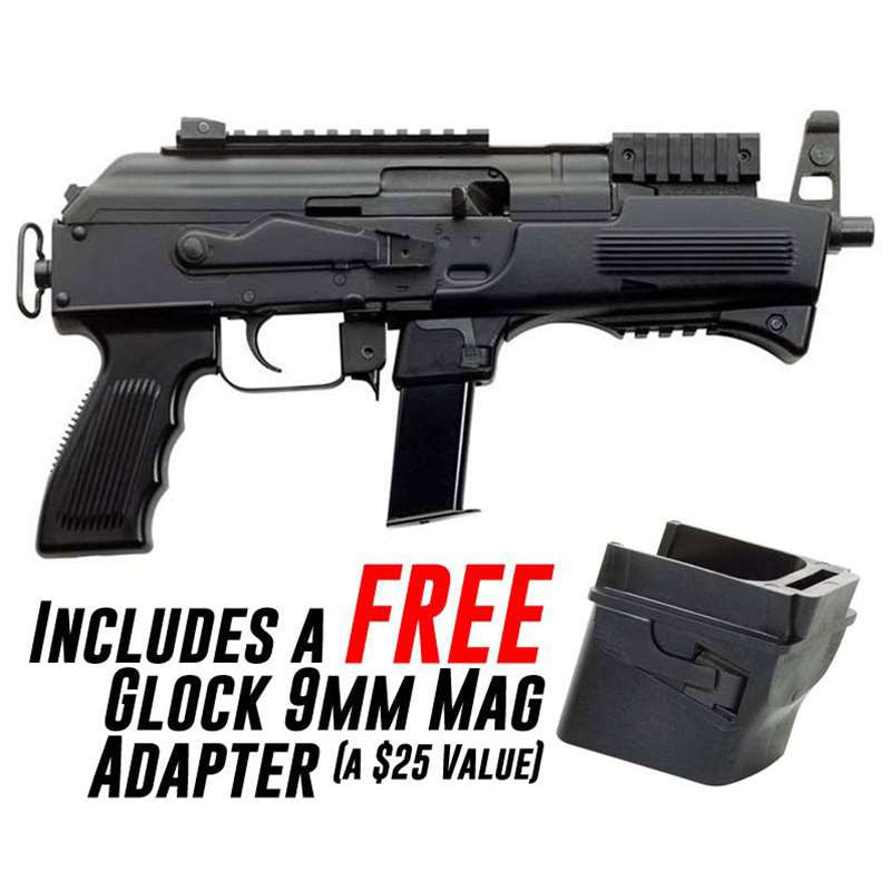 C.DALY AK-9 PSTL 6.3 9MM BER92 BLK