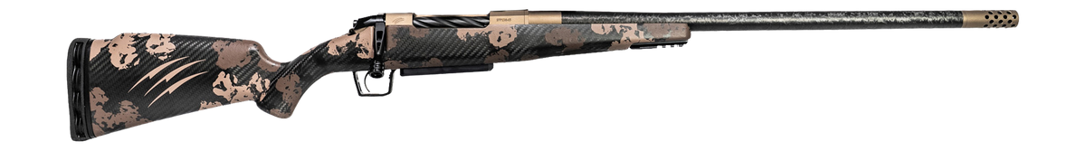 Fierce Firearms Carbon Rogue XP 300 PRC 20" 3+1 Bolt-Action Rifle - Smoked Bronze Cerakote / Sonora Ambush Cam