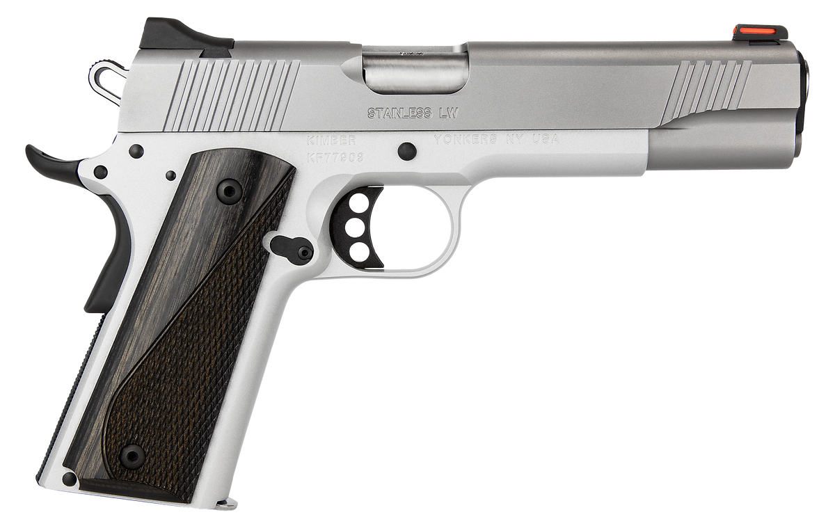 Kimber Stainless LW Arctic 45 ACP 5" 8+1 Semi-Auto Pistol