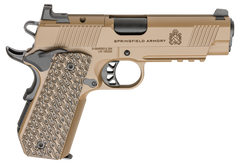 Springfield Armory 1911 TRP AOS 45 ACP 4.25" 7+1 Semi-Auto Pistol - Coyote Brown Cerakote
