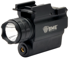 SME SMEWLLP Compact Tactical Handgun LED Light/Laser Combo 250 Lumens Black