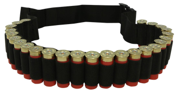 Hunters Specialties 00680 Shotgun Shell Belt Black Nylon 25 Rd Waist Mount