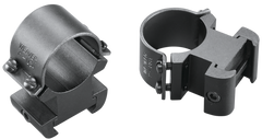 Weaver Mounts Sure Grip Windage Adjustable Scope Rings 1" Extra High Matte Black