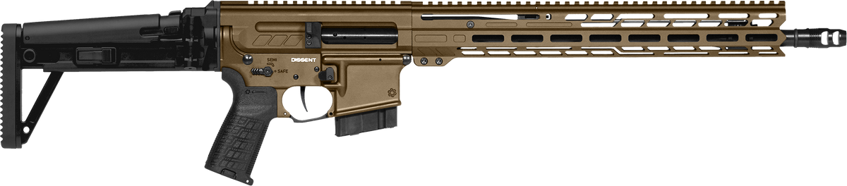 CMMG Dissent MK4 6mm ARC 16.1" 10+1 Semi-Auto Rifle - Midnight Bronze