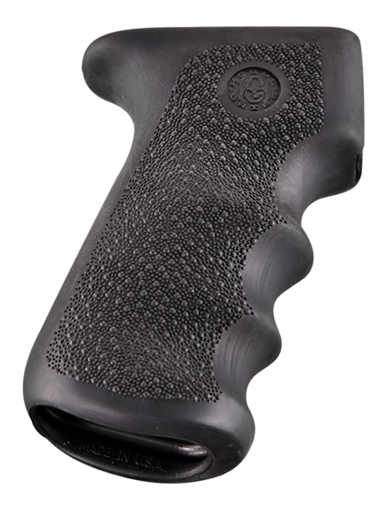 Hogue 74000 Rubber Grip Cobblestone Black with Finger Grooves for AK-47/AK-74