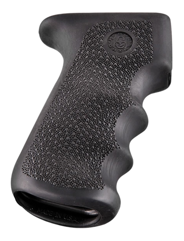 Hogue 74000 Rubber Grip Cobblestone Black with Finger Grooves for AK-47/AK-74