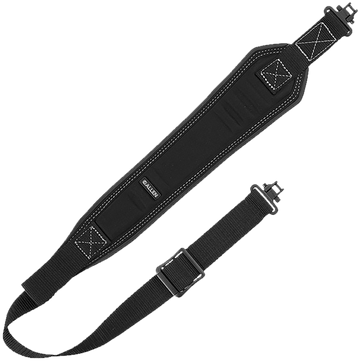 Allen 8342 Glen Eagle BakTrak Adjustable Rifle Sling Black 1.25" Heavy-Duty Webbing 29"-37"