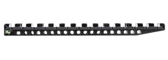 Tapco TAP22043 Scope Base Black Ruger 10/22 0 MOA