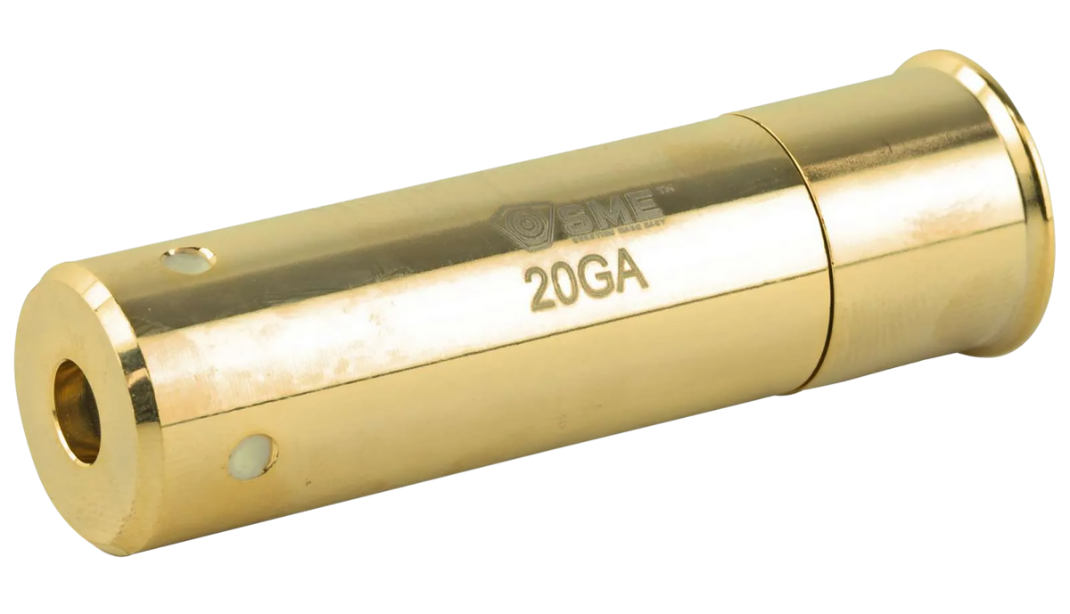 SME Sight-Rite Laser Bore Sighting System 20 Gauge Brass Casing