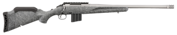 Ruger American II 400 Legend 20" 5+1 Bolt-Action Rifle - Cobalt Cerakote Threaded Barrel, Gray Splatter Stock