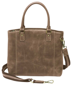 Kingport Industries GTM-CZY/51 Town Tote Brown Leather Concealed Carry Bag
