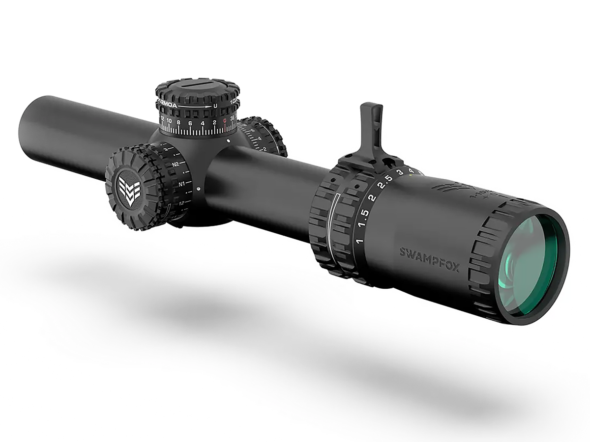 Swampfox Optics Arrowhead 1-10x24mm 30mm Tube LPVO Scope - Green Reticle