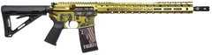 Black Rain Ordnance Spec15 5.56 NATO 16" 30+1 Semi-Auto AR-15 Rifle - Trump FX Custom Gold