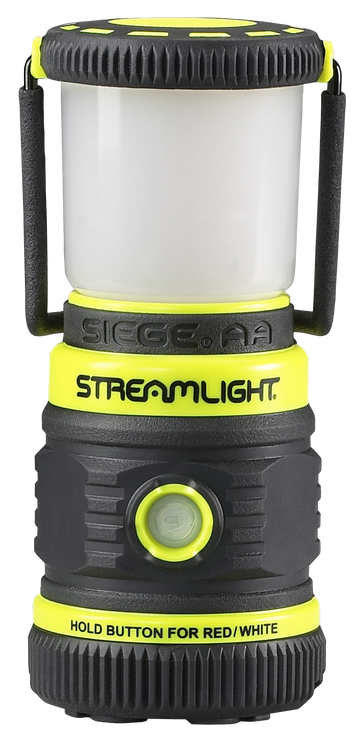 Streamlight The Siege AA 200/100/50 Lumen C4 LED Lantern - Black/Yellow