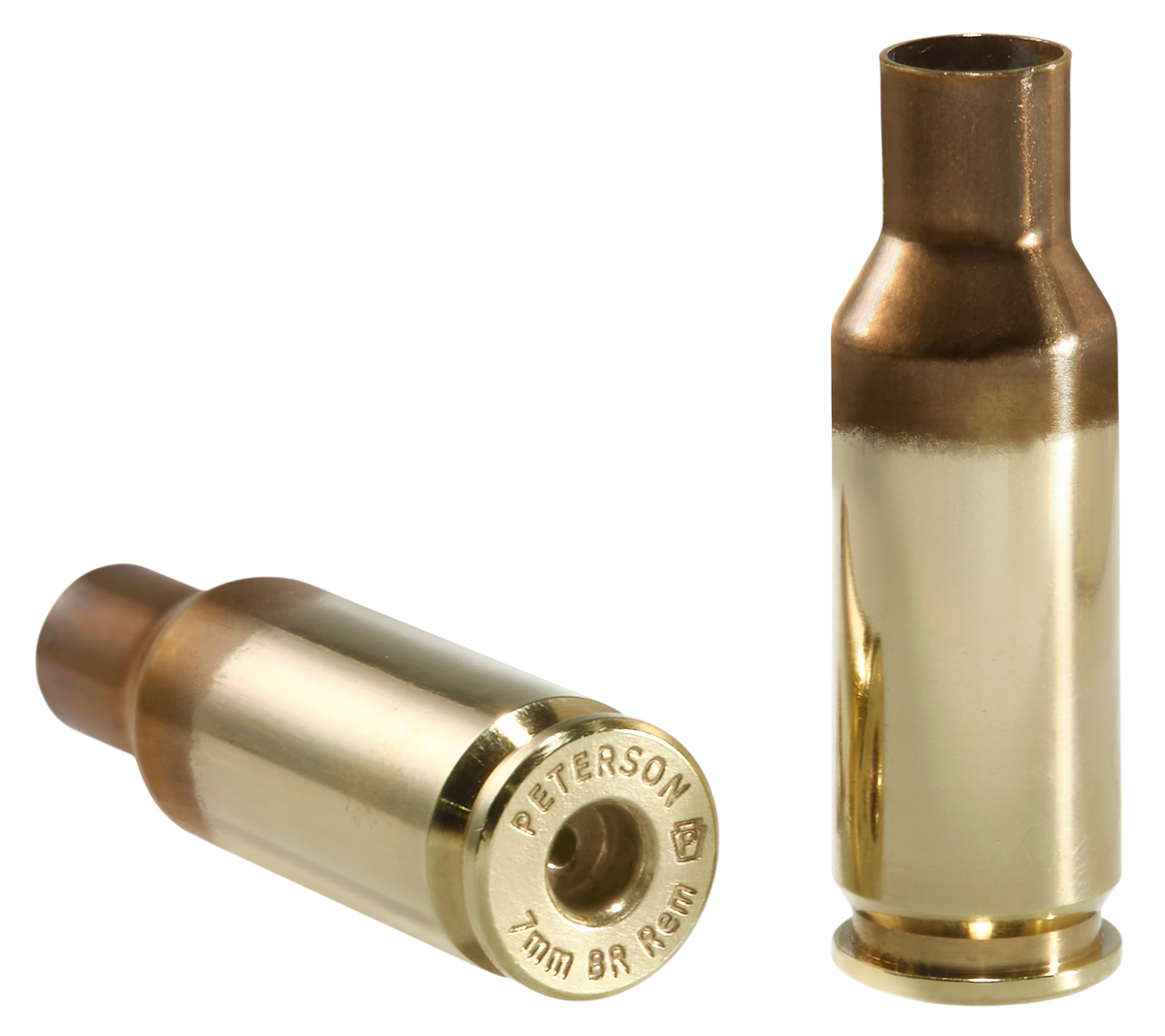 Peterson Cartridge 7mm BR Remington Unprimed Brass Rifle Casings - 500 Count Bulk