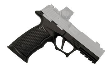Icarus Precision AIR X-Macro Grip Module - Sig P365 X-Macro - Manual Safety - No Thumb Ledge - Black