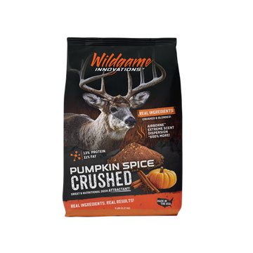 Wildgame Innovations Pumpkin Spiced Crushed Deer Attractant - 5lb Bag, 3 Bags/Case